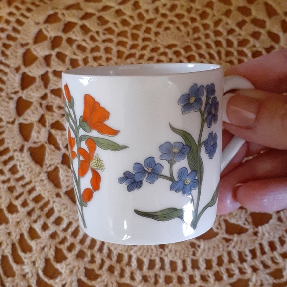 🌿HARD TO FIND VTG🌿 LIMOGES HERBIER CUP & SAUCER - Picture 6 of 12